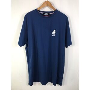 Ted Lasso Men's Sz 3XL T-Shirt Blue White Dog Short Sleeved Brand New But Washed